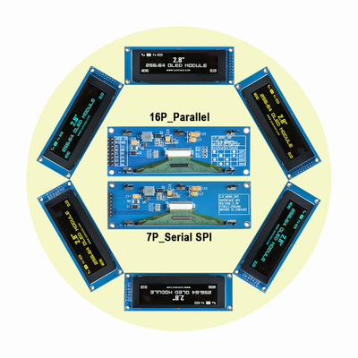 SSD1322 Controller 256x64 Graphic Oled Display Module With Opetional Light