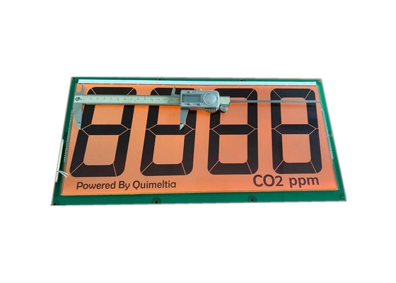 TN Transflection Lcd Segment Display 400mA Positive ST7065C 7 Segment Lcd Monitor