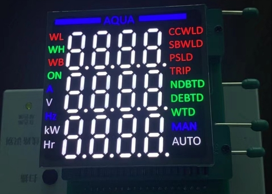 LED Custom 7 Segment Display Outdoors Indoors With Optional Light