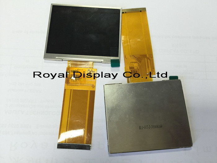 4 By 3 Aspect Ratio Transmissive 3.5 TFT Lcd Module 400 Luminance With 60 Pins / Long FPC