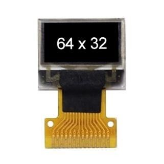 1/32 Duty Oled Dot Matrix Display , Oled Character Display 11.18×5.58 Mm