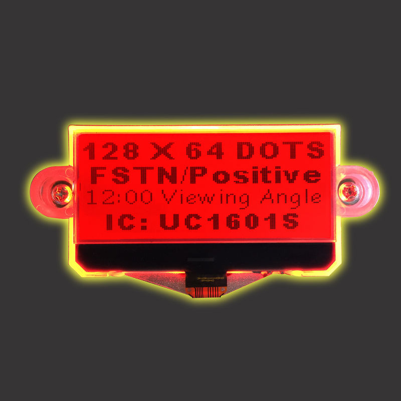 Character Transflective 128x64 Graphic LCD Module Display Fstn Positive COG Type