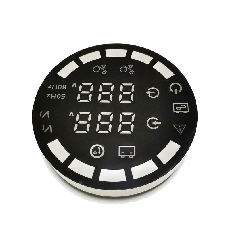 Common anode fnd round rgb 7 segment color led number display board