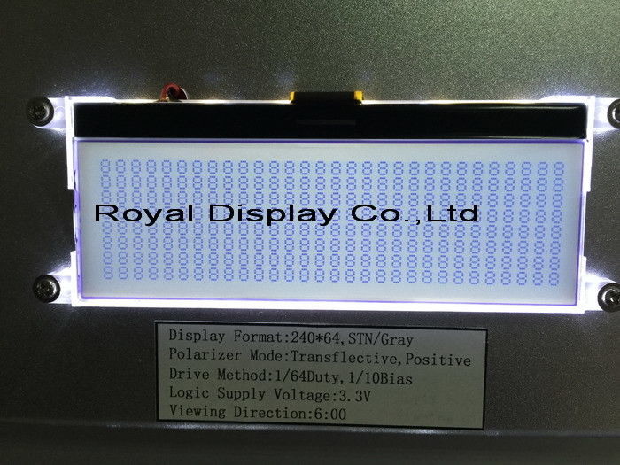 Chinese Factory Price Customized 240X64 FSTN Graphic LCD Display Module Stn Positive Monochrome LCD Module