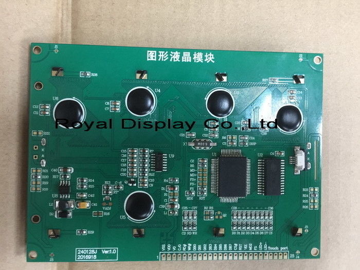240*128 DOTS ROHS FSTN 3V Parallel LCD Display Module STN YG/Blue Lcd Backlight Module