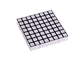 60X60mm Square 8X8 Dots RGB LED Matrix Display Dots Matrix Led