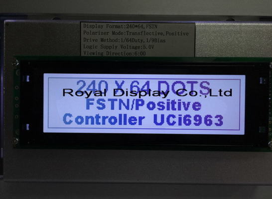 Customized Design Cog 240X64 Dots Graphic Lcd Display With Lcd Backlight