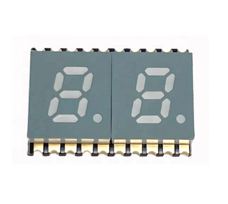 0.2 Inch FND Red Color 2 Digit 7 Segments LED Display SMD Display