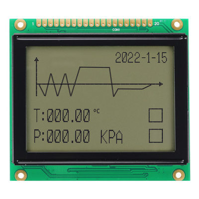 128x64 Monochrome 20pin 3.3V FSTN STN Display Screen 12864 Graphic Lcd Module