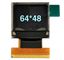 Blue 0.66&quot; OLED Display Module 64 X 48 Pixels Resolution With ROHS REACH