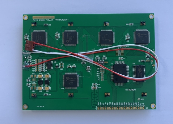 5.1 Inch 240x128 Dot Display Module 5V 22 Pin LCD Screen Graphic T6963c LCD Display