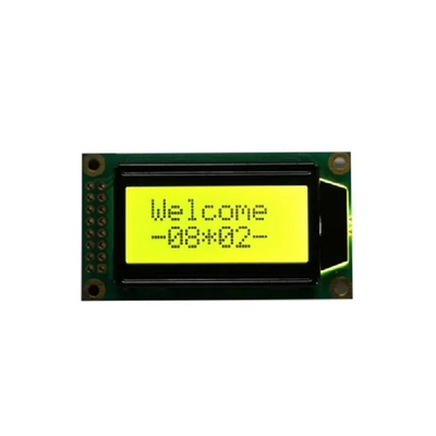 Alphanumeric Character LCD Display Module STN 8x2 Monochrome