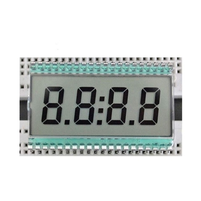 Custom 7 Segment VA TN STN LCD Monochrome Reflective LCD Display With LCD Backlight