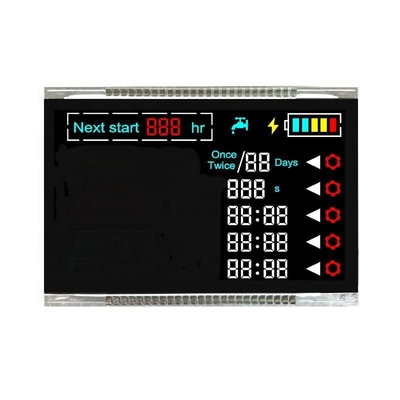 Monochrome Digit Manufacturer VA LCD Type Segments Custom LCD Display Module