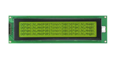 RYB4004Alcd Character Display , Oled Character Display Yellow / Green / White LED Backlight