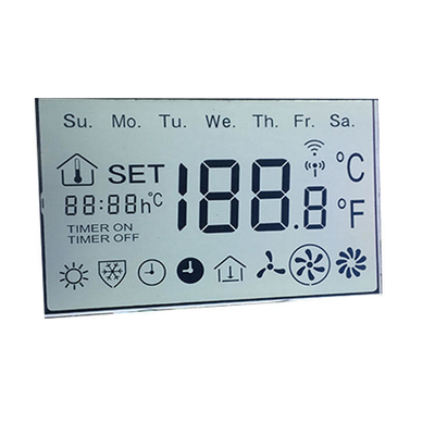 3.3V Custom LCD Module TN Monochrome 7 Segment For Smart Energy Meter