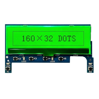 160X32 DOT Matrix LCD Panel Aip31020 IC Car Parallel Graphic LCD Module