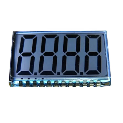 Numeric Monochrome Digital Custom LCD Display 7 Segment Type