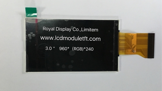 3Inch Color Screen 960x240 TFT LCD Module with Side-Light Blacklight