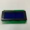 Monochrome 20x4 STN Blue Character LCD Module with White Blacklight