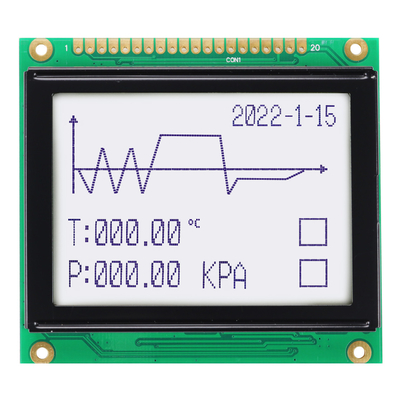 6 O'clock View 128X64 Dots Graphic LCD Module with 8-Bit MPU Interface