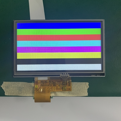 6 O'Clock View 5'' TFT LCD 480rgbx272 Dots Display With White LED Backlight