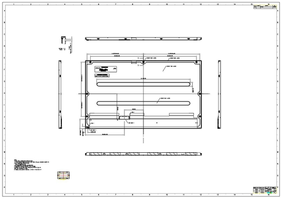 Innolux 21.5 Inch G215HCJ-L02 TFT LCD Module 1920*RGB*1080 Black 5.0V Display