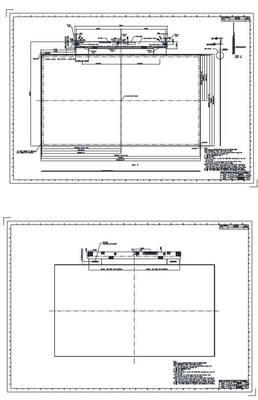 23.6 Inch TFT LCD Module Innolux 1366*768 RGB 3000:1 High Contrast Ratio