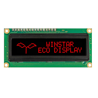 2.4'' 100*16 Dots Monochrome OLED Module Industrial/Medical Display WEG010016A