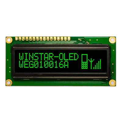 2.4'' 100*16 Dots Monochrome OLED Module Industrial/Medical Display WEG010016A