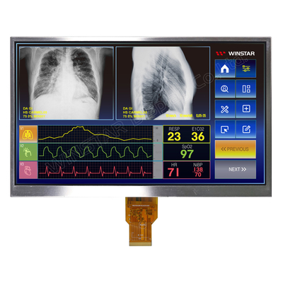 10.1'' 1024*RGB*600 TFT LCD Module 16:9 wide view MIPI interface Winstar replacement