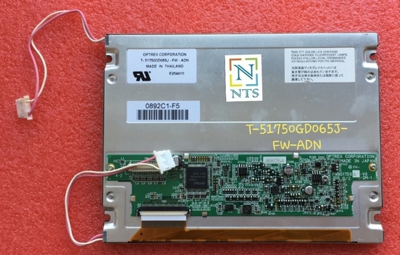 6.5" TFT LCD Module OPTREX 640*480 Wide Temperature Parallel RGB 6-bit 31 Pins