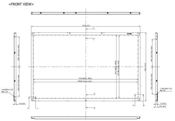 21.5'' TFT LCD Full HD LG Display 1920*1080 RGB Free View High Contrast Original