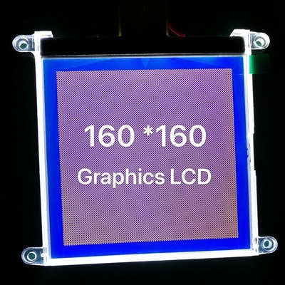 160*160 Graphic LCD Module With Standoffs 6H FSTN Positive Transflective Wide Temperature UC1698U