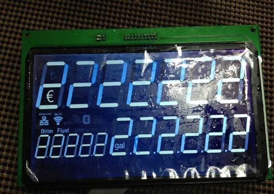 Transmissive Negative DFSTN LCD Module for Fuel Dispenser Super Wide Temperature Range