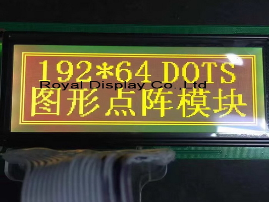 192*64 Graphic FSTN LCD Module AT0107 With Backlight Wide Temperature Industrial Display