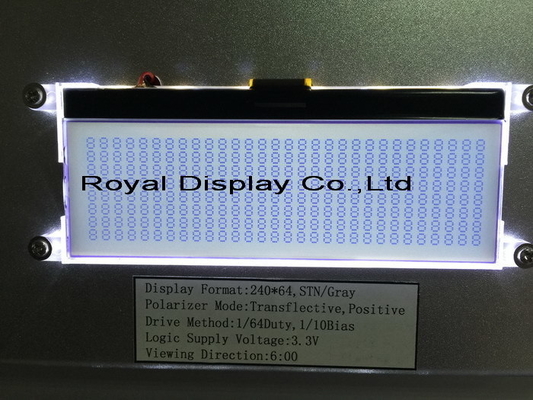 320*64 Stn Graphic LCD Module Big Size LC7981 Industrial Display With Backlight
