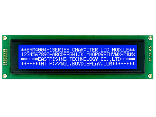 40*4 Character LCD Module Big Size With Backlight Wide Temperature Industrial Display