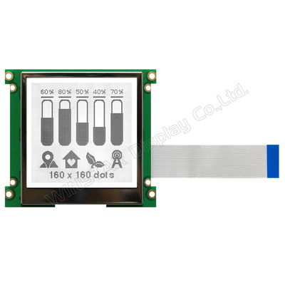 160*160 Graphic FSTN UC1698u Wide Temperature Cog Customized LCD Module