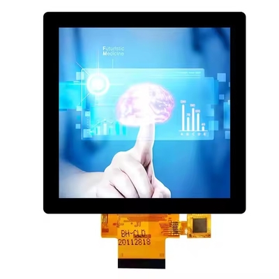 3.95 Inch 4" 480*480 Square TFT LCD Display with RGB Interface CTP