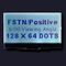 FSTN 128X64 Positive St7565r Controller Cog Custom LCD Module 3V Parallel White Color