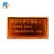 Hot Selling 128X64 Dots St7565p Orange Blacklight Transmissive LCD Module Display FSTN FPC Soldering