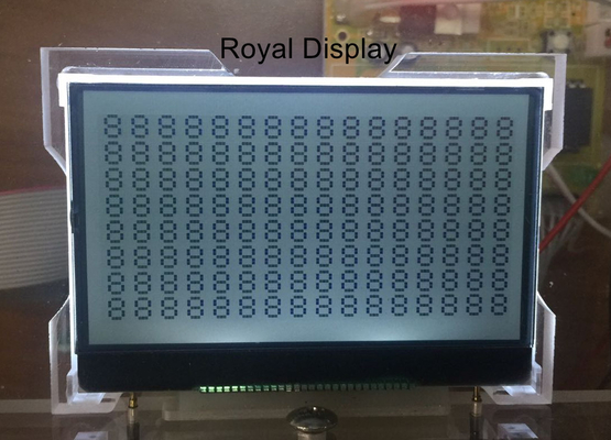 128X64dots FSTN Positive Transflective 1/65duty 1/7bias Graphic LCD Display