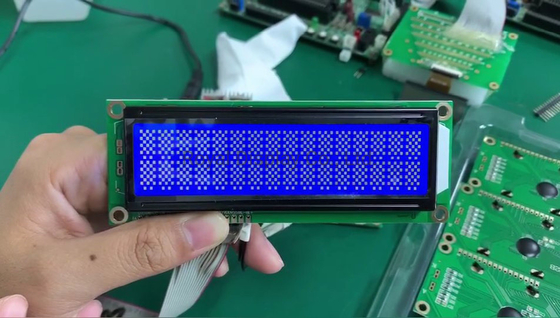 5.0V Character Negative LCD Module FSTN Monochrome 16X2 STN