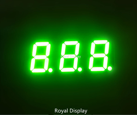 100mcd 7 Segment LED Display 3 Digit Numeric LED Display PCAP Touch