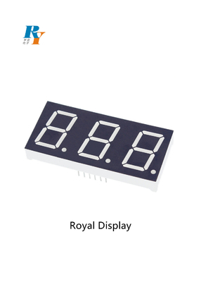 3.6v 130mcd 7 Segment LED Display Long Pin Common Anode CC Polarity