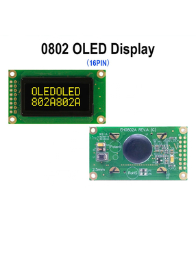 8X2 Character LCD Module Display Parallel Serial SPI With Optional Color