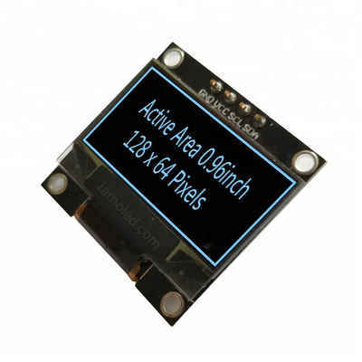 0.96 Inch OLED Display Module 128x64 Pixels I2c Serial Interface With PCB