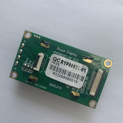 NT7066UF-00 IC Fstn Positive 0802 Character Lcd Display RYP0802C-01 V.B