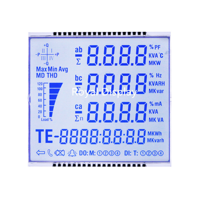 Meter TN HTN STN VA Screen 7 Segment Lcd Display Monochrome Custom Size